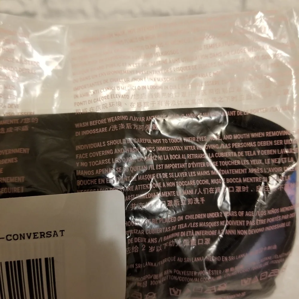 PINK Victoria's Secret Galaxy Space Stars Reusable Face Mask Adjustable New